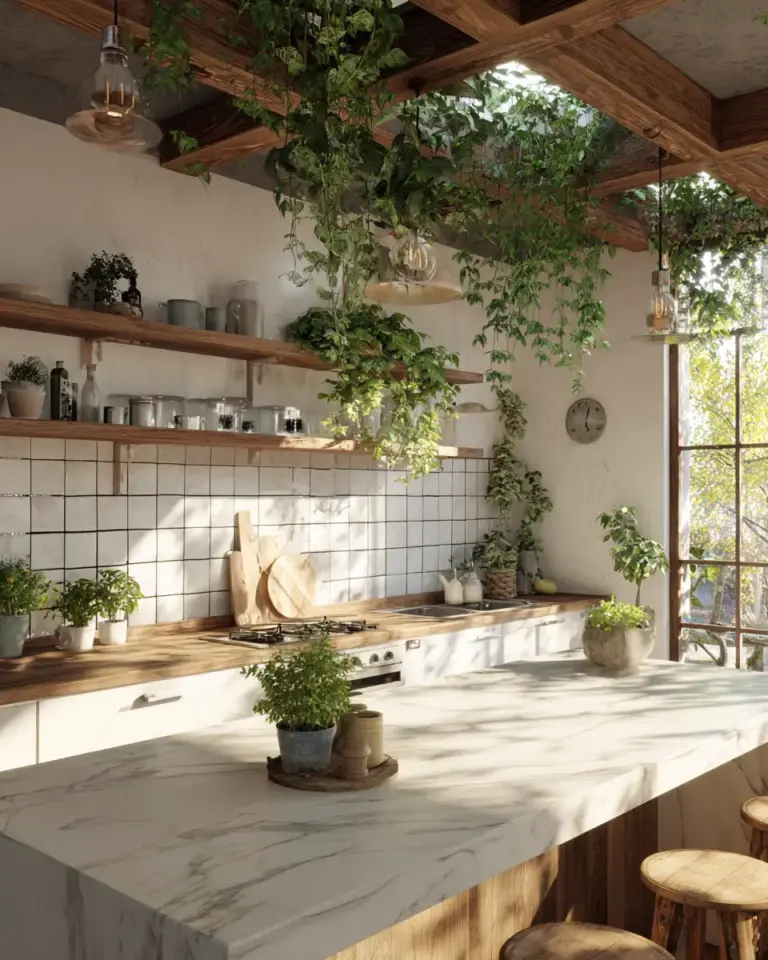 Serene Kitchen Decor Ideas - Featured