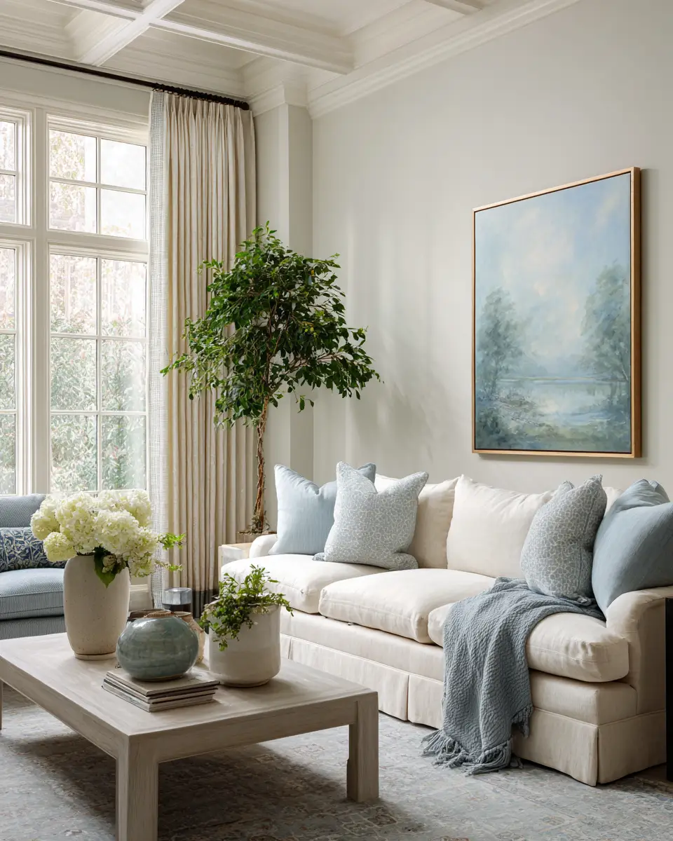 Serene Living Room Decor Ideas