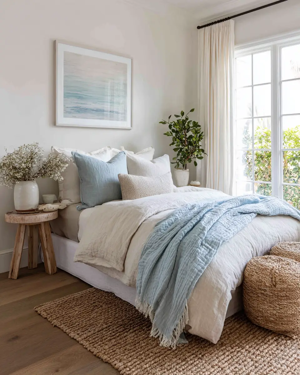 Serene Mediterranean Bedroom Decor Ideas - Featured