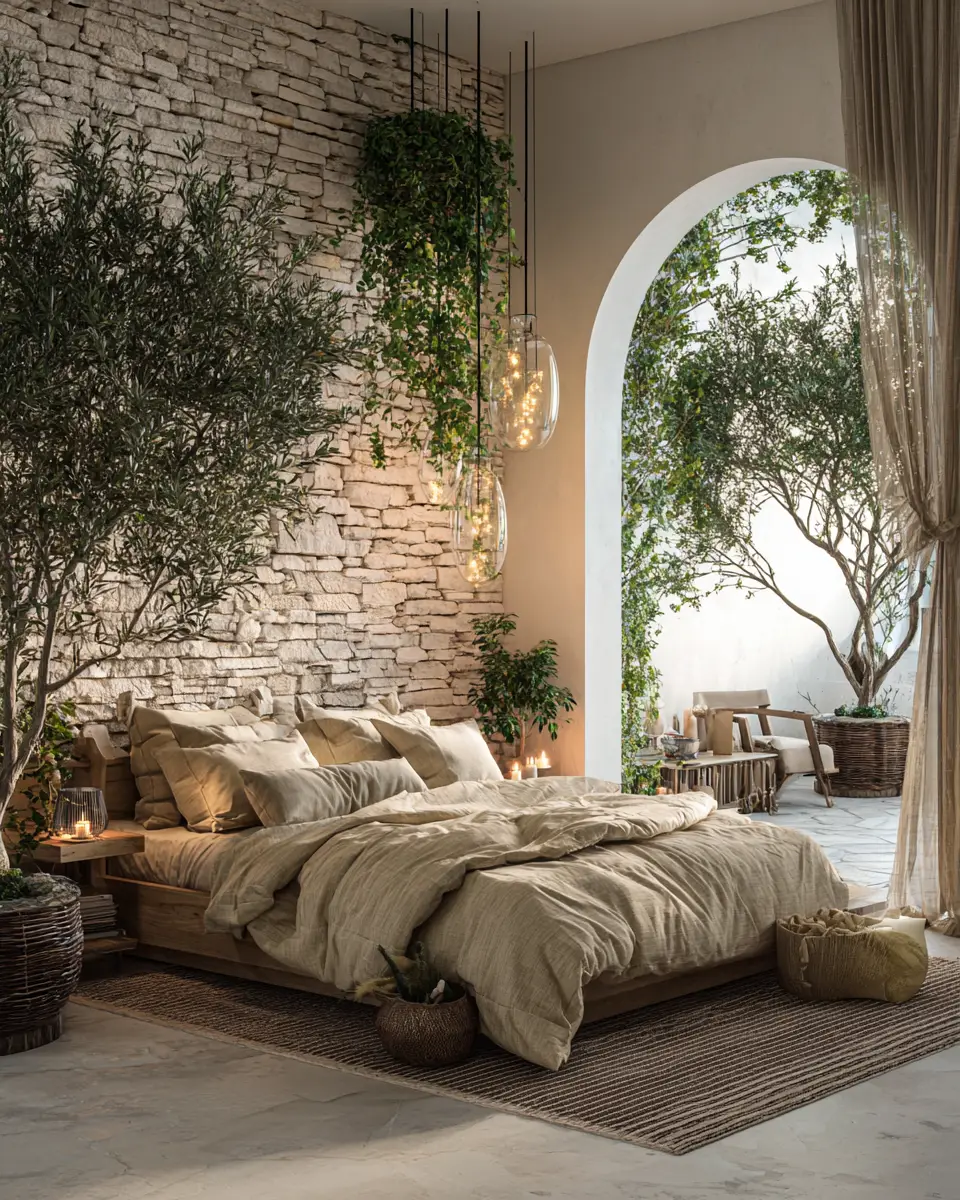 Serene Mediterranean Bedroom Decor Ideas