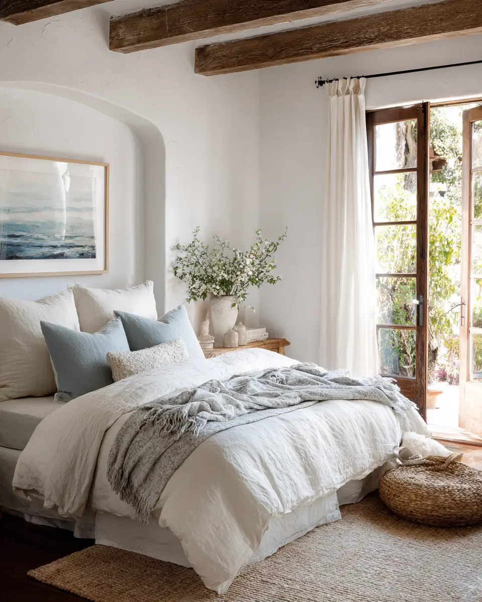 Serene Mediterranean Bedroom Decor Ideas