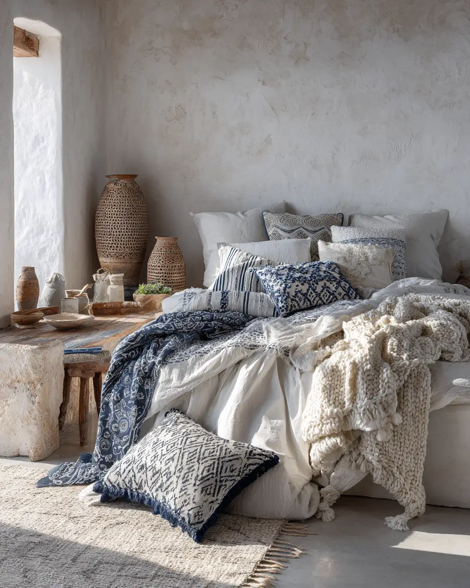 Serene Mediterranean Bedroom Decor Ideas