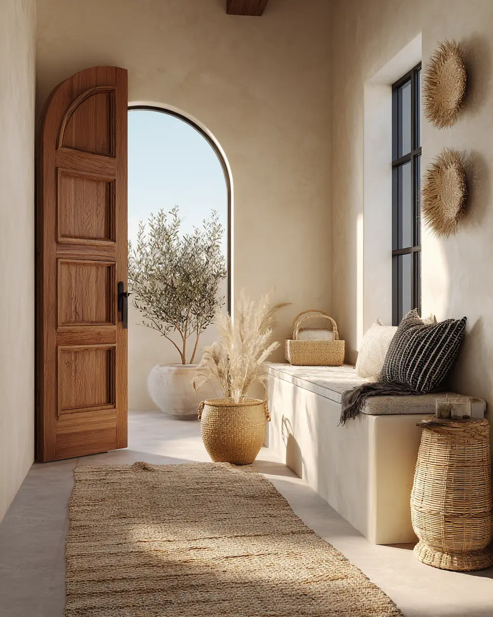 Serene Mediterranean Entryway Decor Ideas