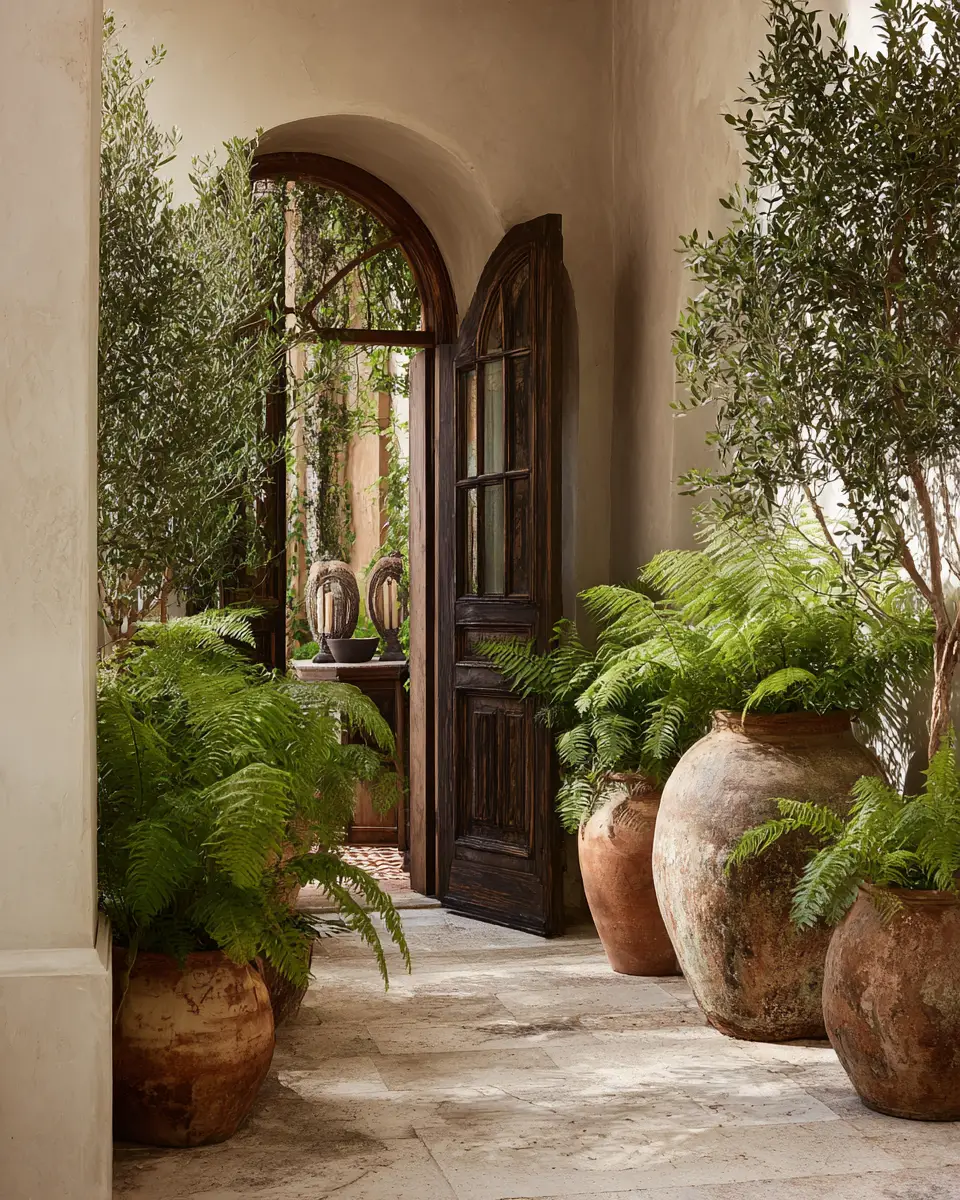 Serene Mediterranean Entryway Decor Ideas