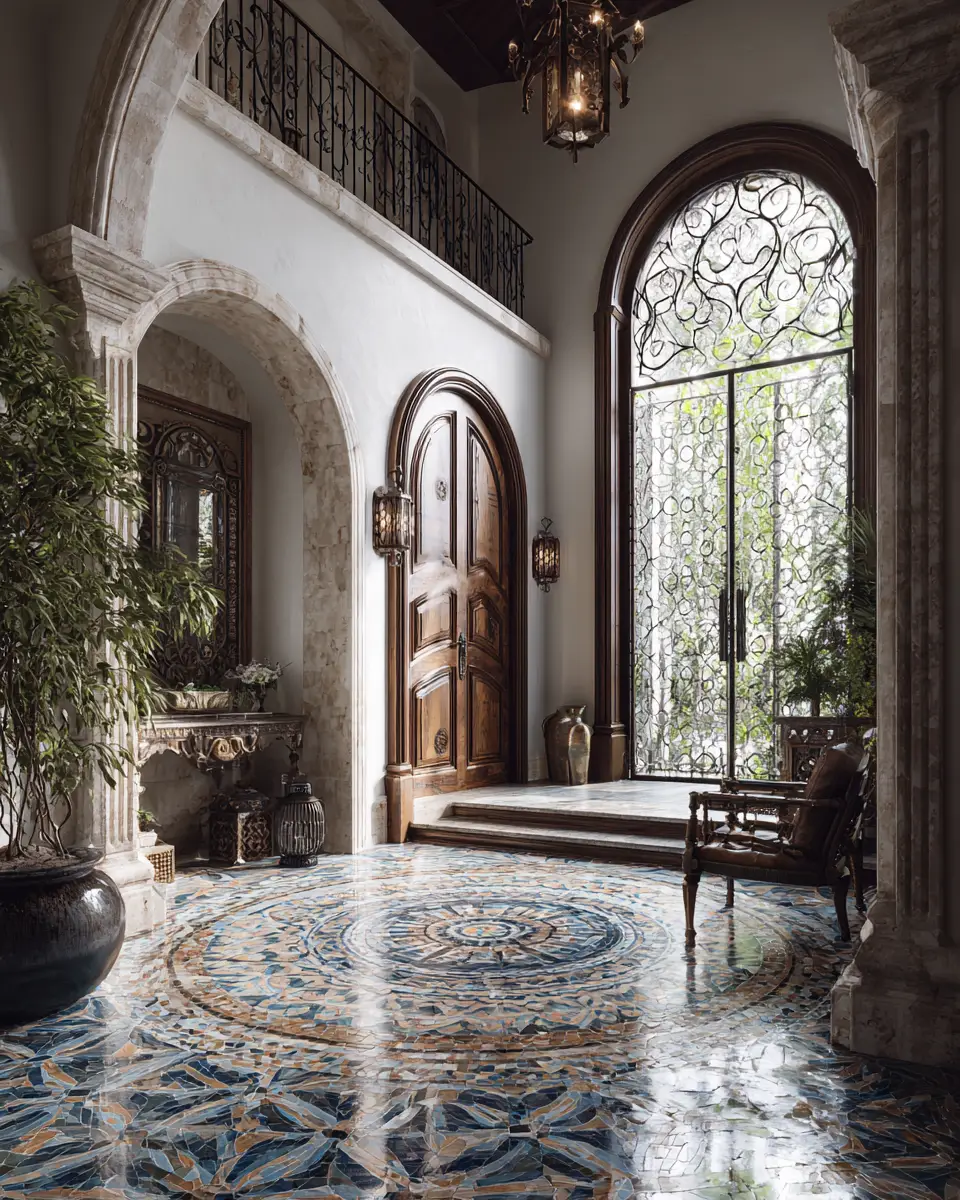 Serene Mediterranean Entryway Decor Ideas