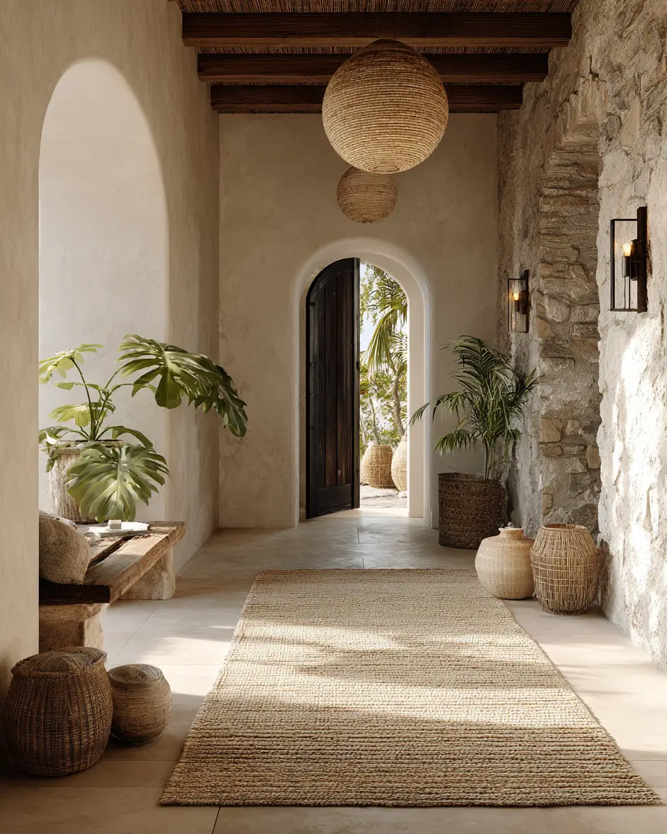 Serene Mediterranean Entryway Decor Ideas