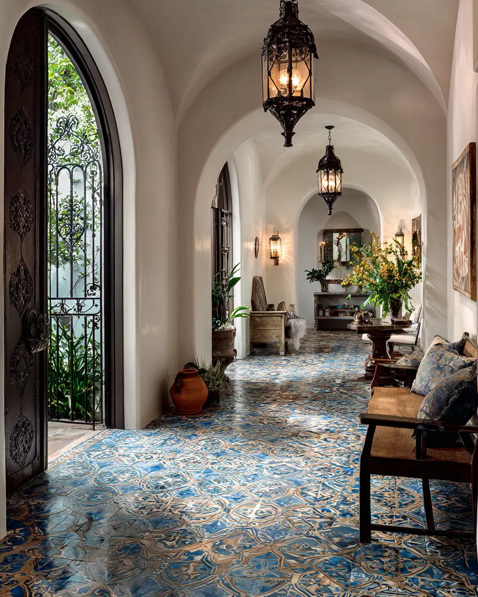 Serene Mediterranean Entryway Decor Ideas