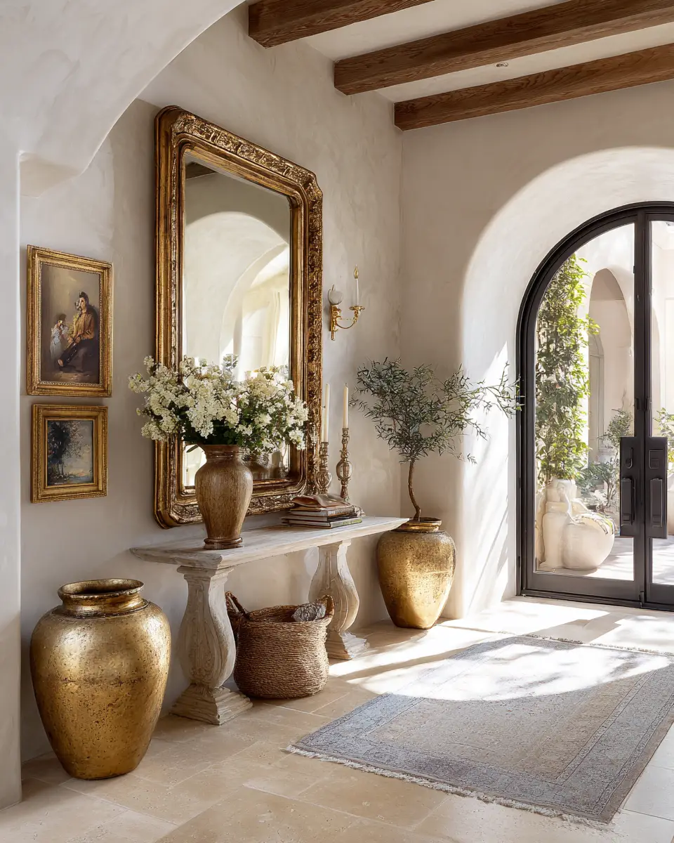 Serene Mediterranean Entryway Decor Ideas