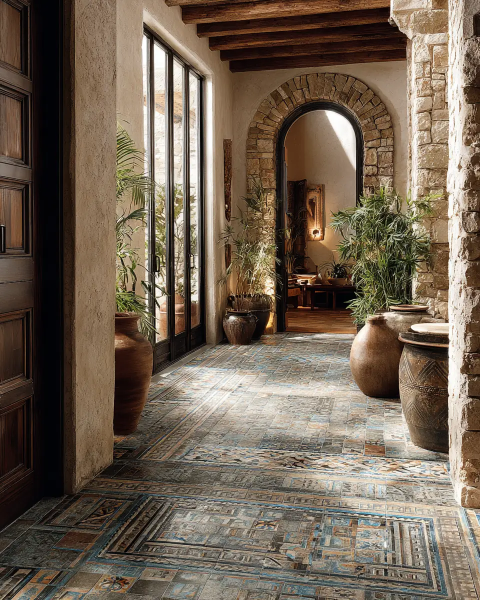 Serene Mediterranean Entryway Decor Ideas