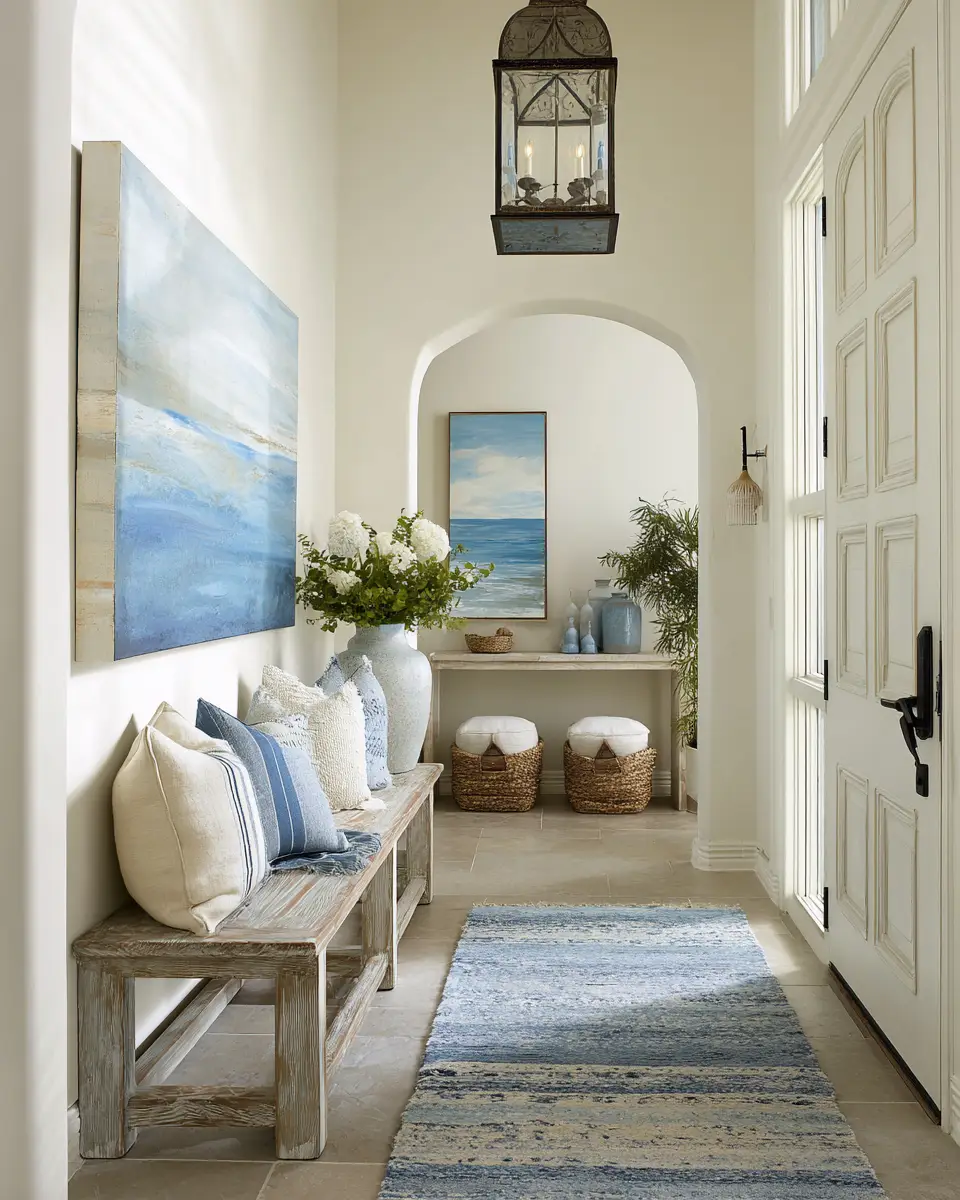 Serene Mediterranean Entryway Decor Ideas