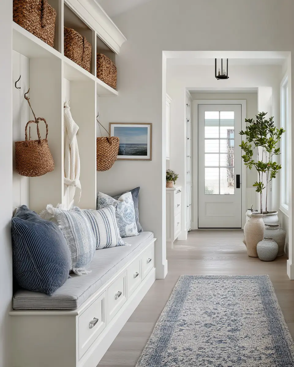Serene Mediterranean Entryway Decor Ideas