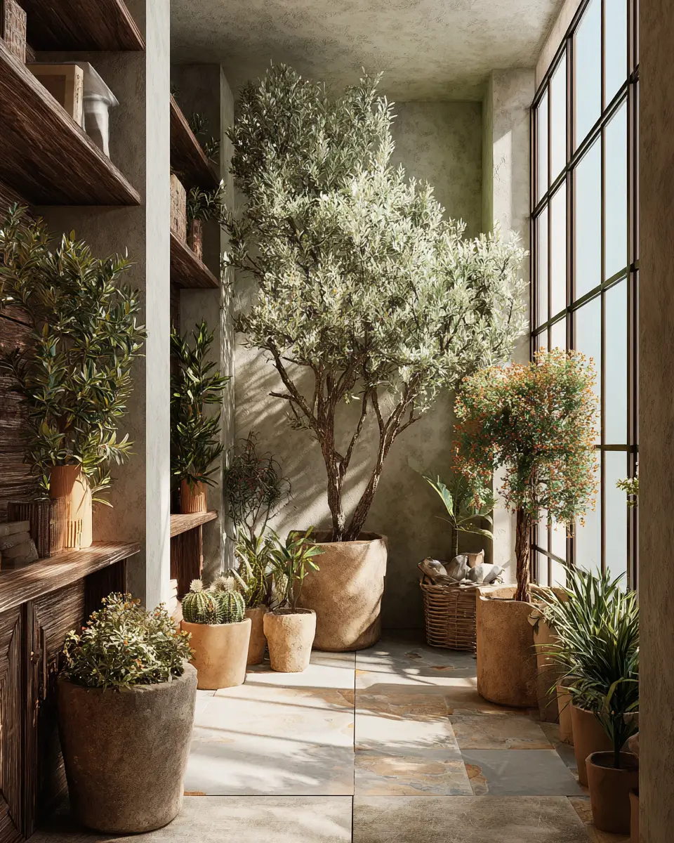 Serene Mediterranean Home Office Decor Ideas