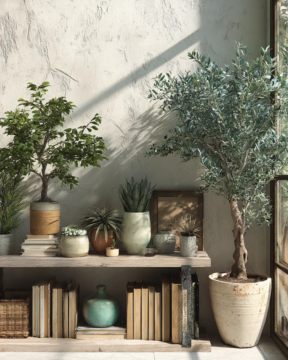 Serene Mediterranean Home Office Decor Ideas