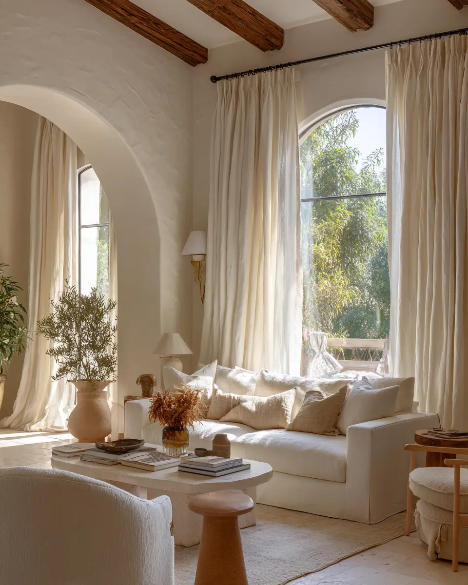 Serene Mediterranean Living Room Decor Ideas