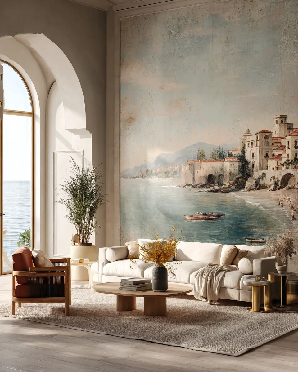 Serene Mediterranean Living Room Decor Ideas