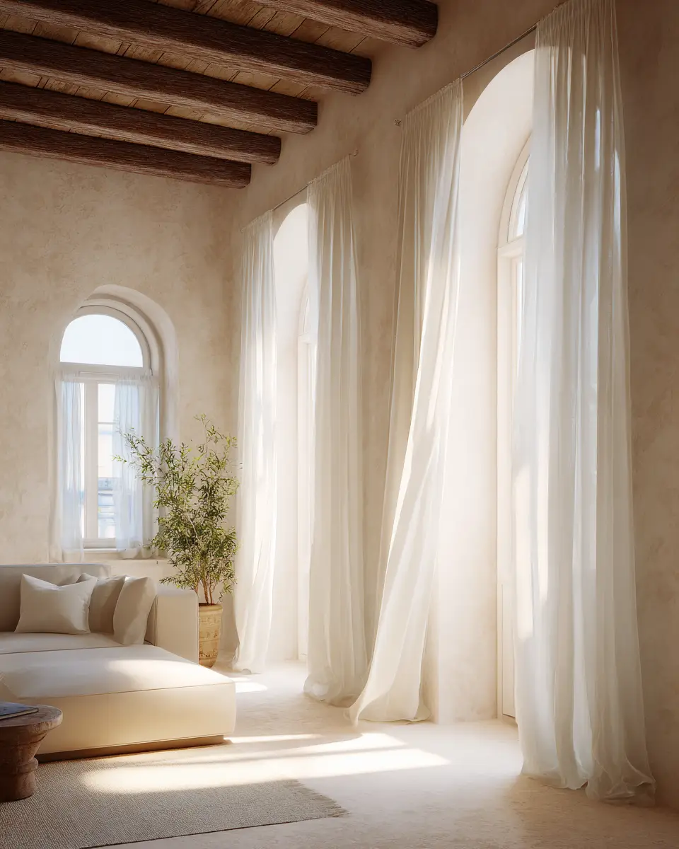 Serene Mediterranean Living Room Decor Ideas