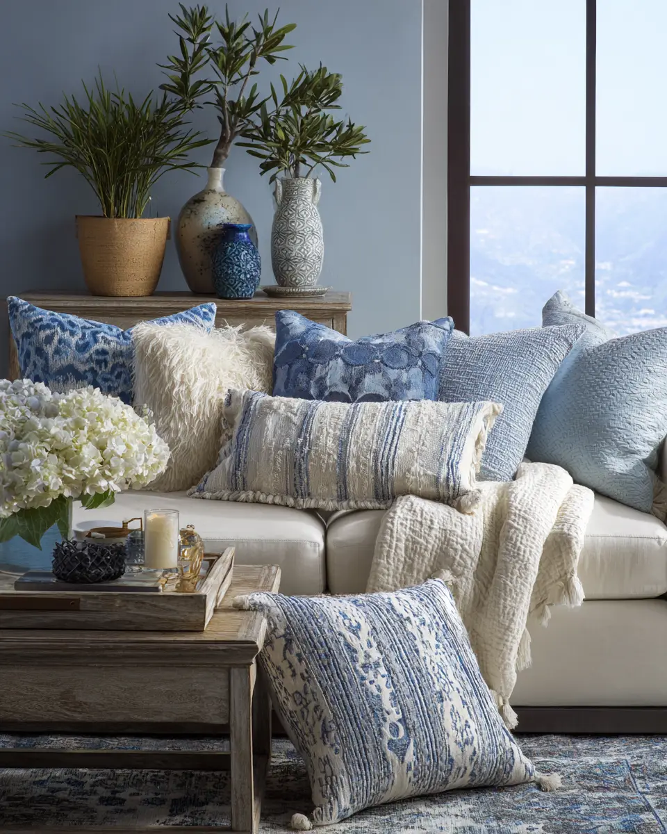 Serene Mediterranean Living Room Decor Ideas