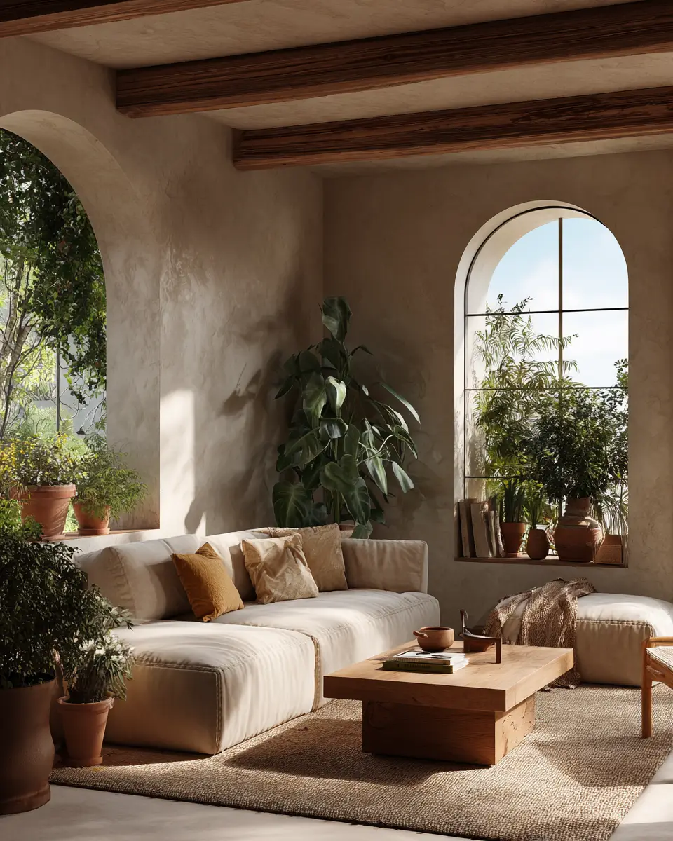 Serene Mediterranean Living Room Decor Ideas