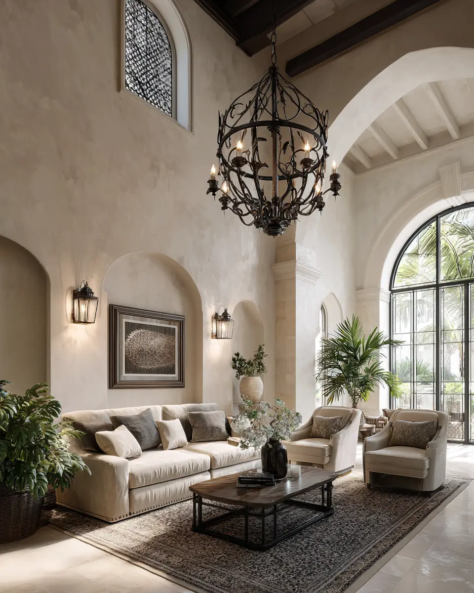 Serene Mediterranean Living Room Decor Ideas