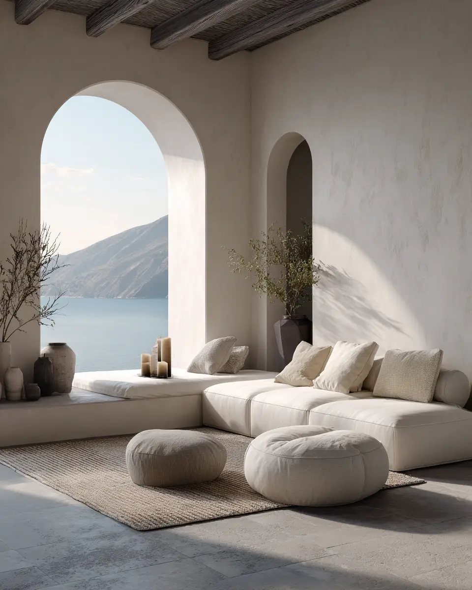 Serene Mediterranean Living Room Decor Ideas