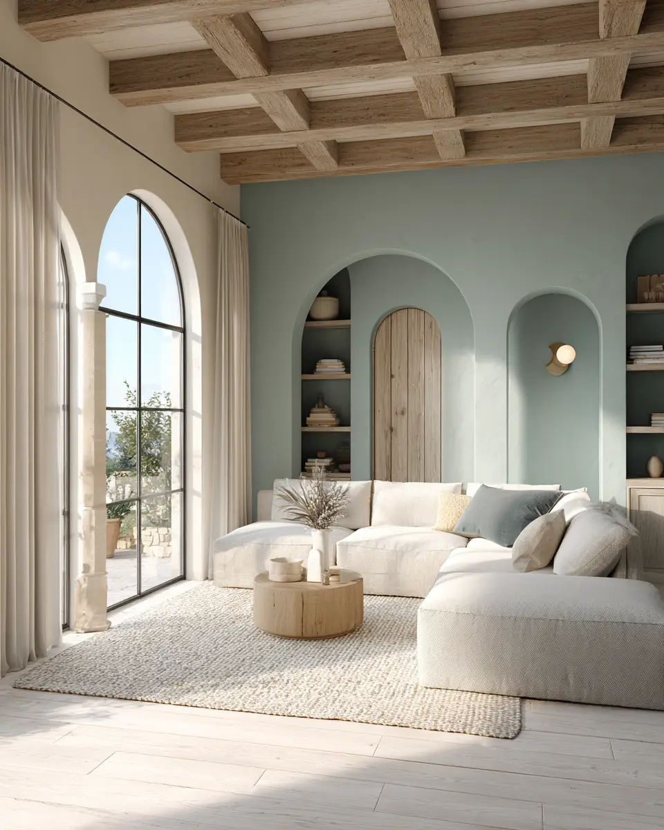 Serene Mediterranean Living Room Decor Ideas