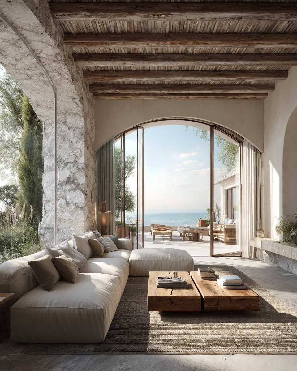 Serene Mediterranean Living Room Decor Ideas