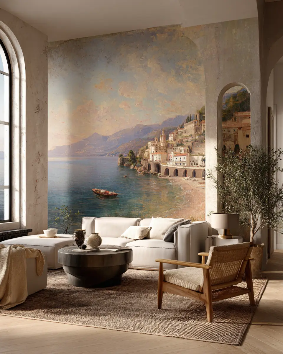 Serene Mediterranean Living Room Decor Ideas