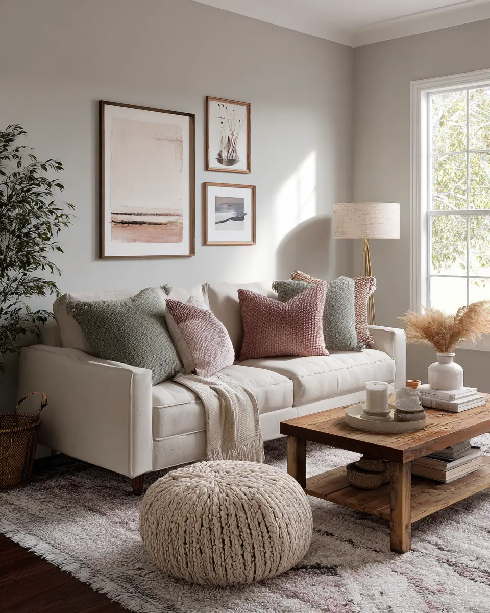 Serene Mid-Century Modern Living Room Decor Ideas