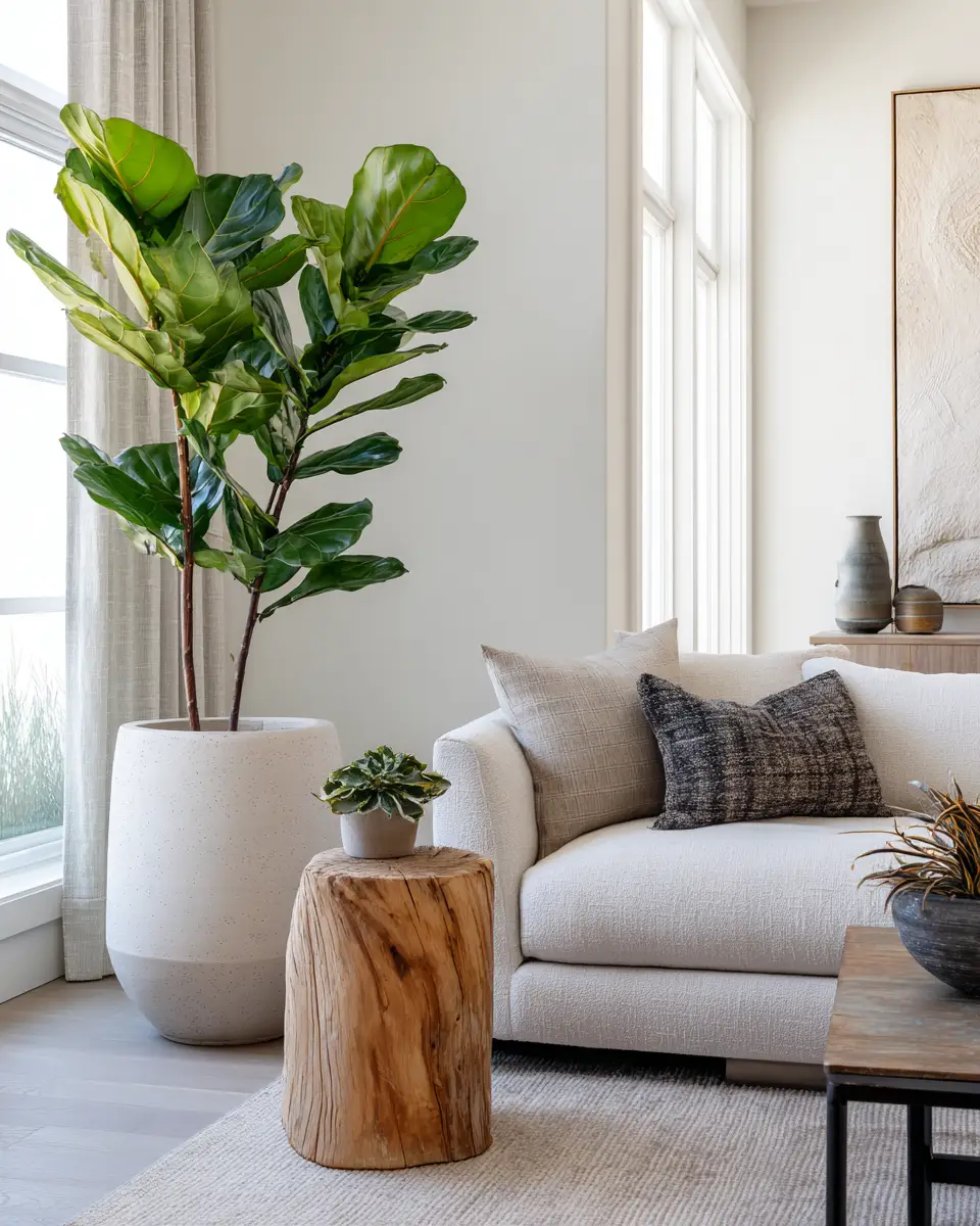 Serene Mid-Century Modern Living Room Decor Ideas