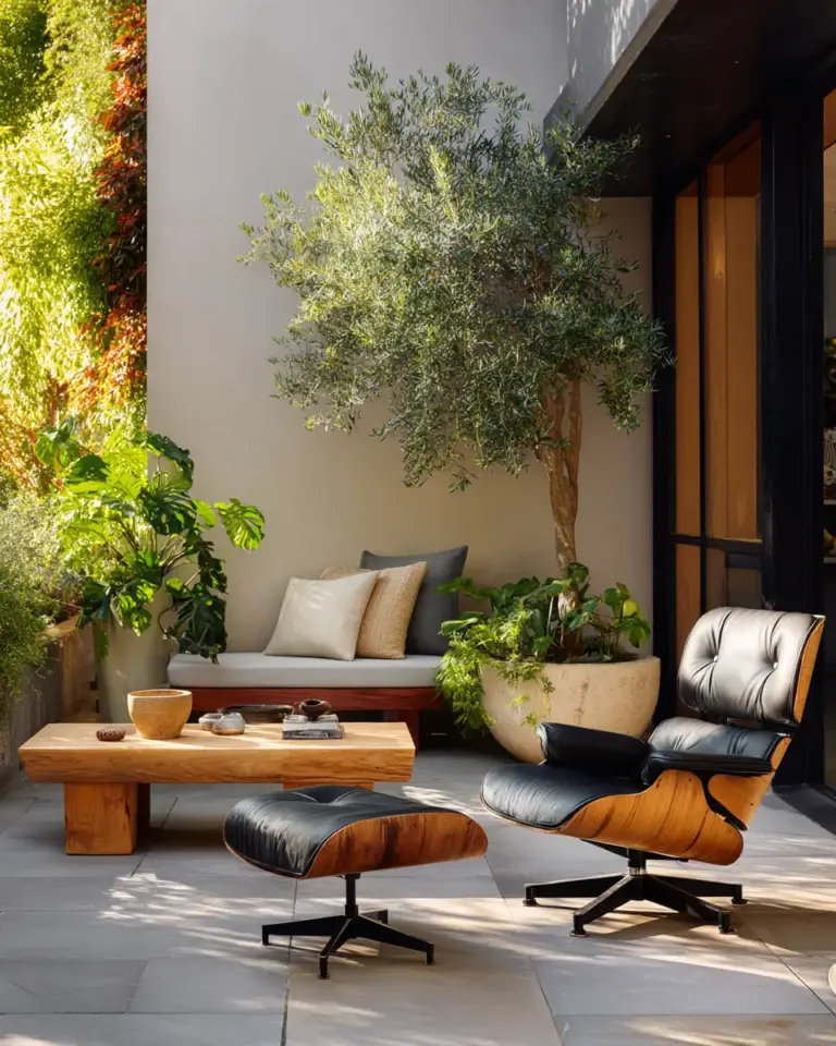 Serene Mid-Century Modern Patio Decor Ideas - Featured