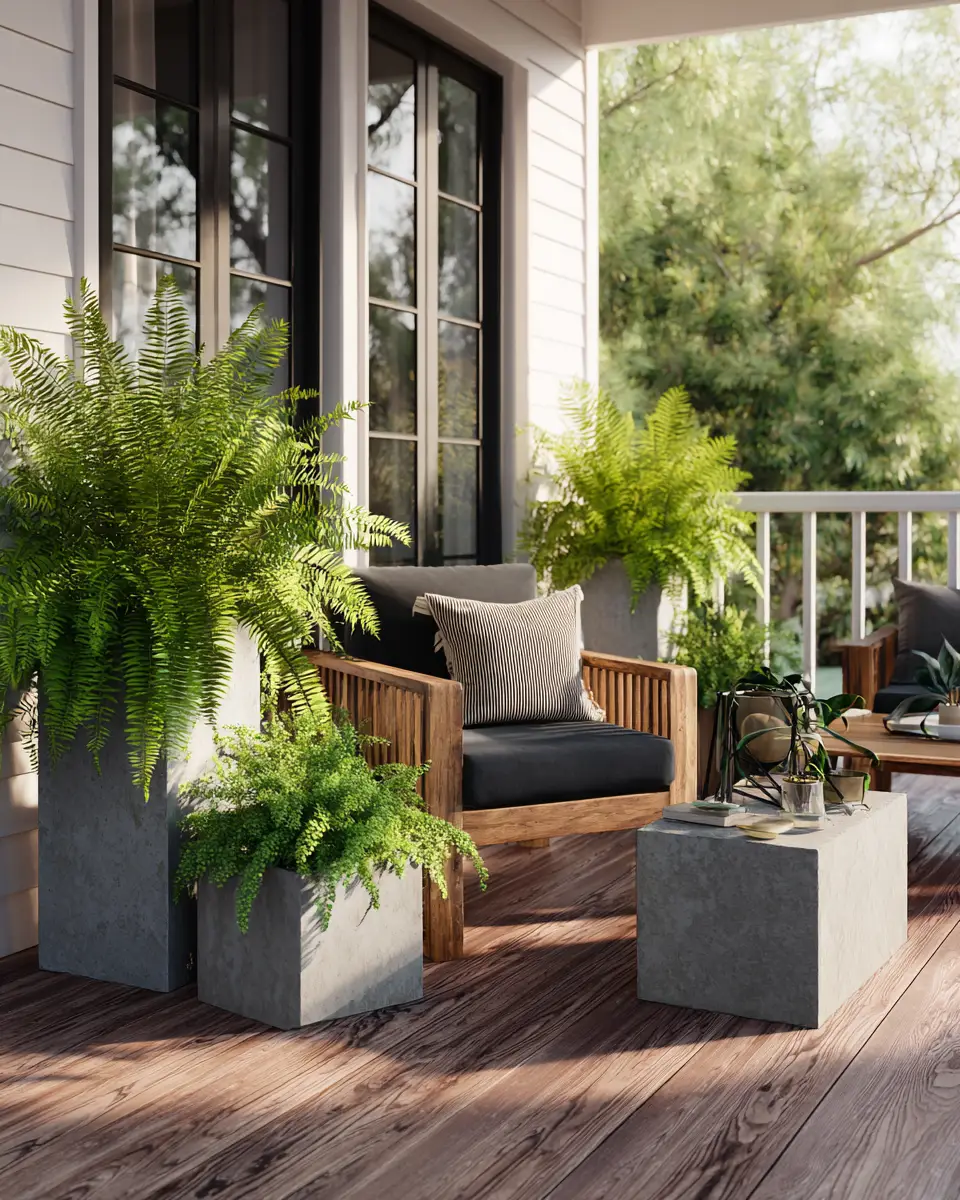 Serene Mid-Century Modern Patio Decor Ideas