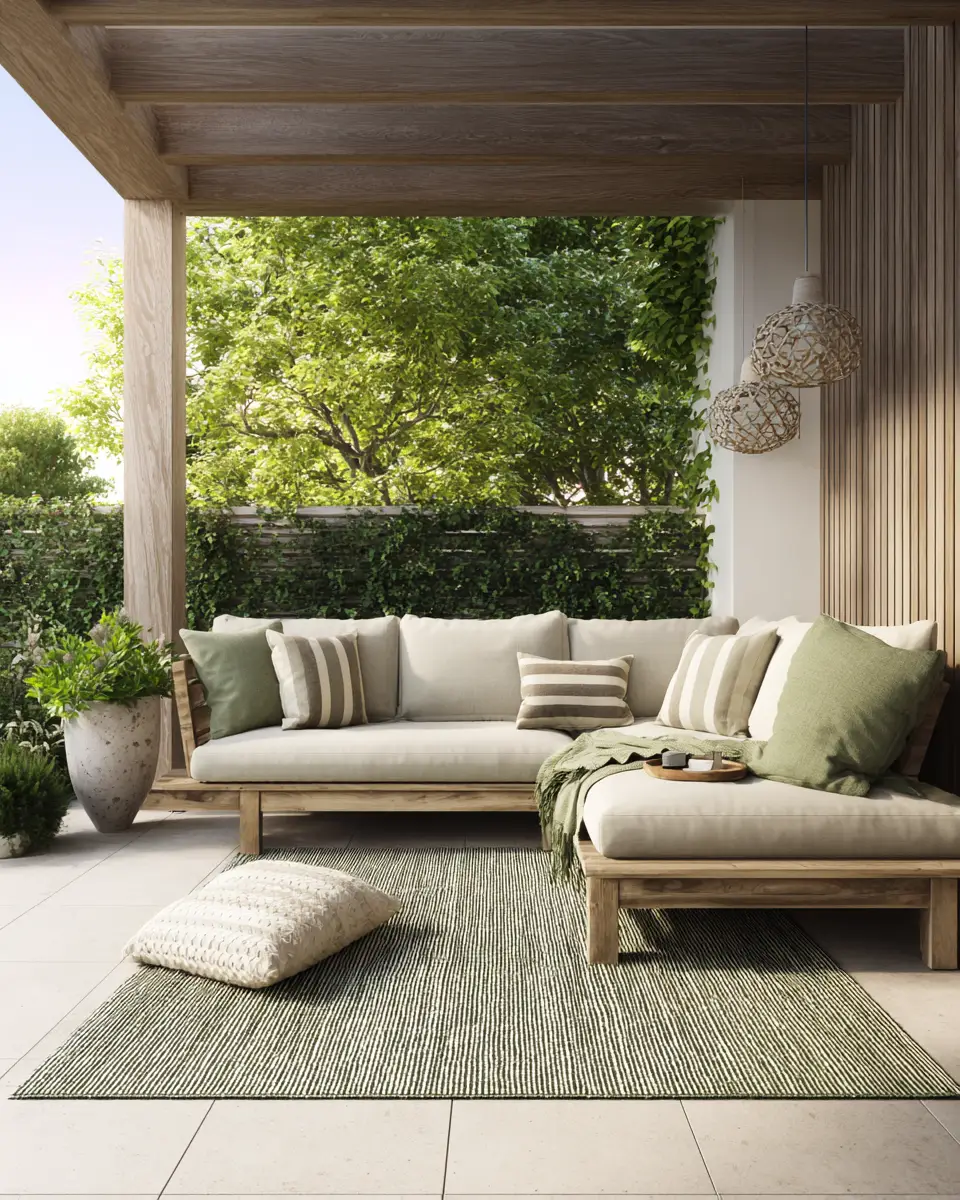 Serene Mid-Century Modern Patio Decor Ideas