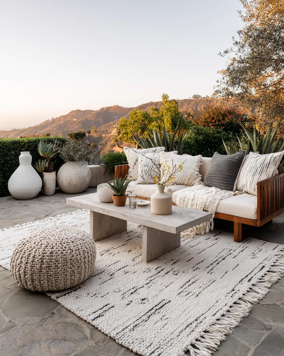 Serene Mid-Century Modern Patio Decor Ideas