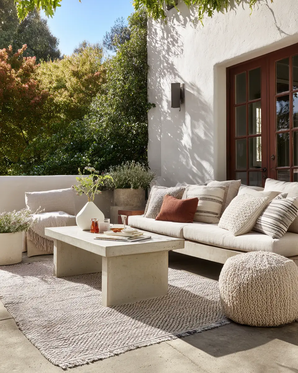 Serene Mid-Century Modern Patio Decor Ideas