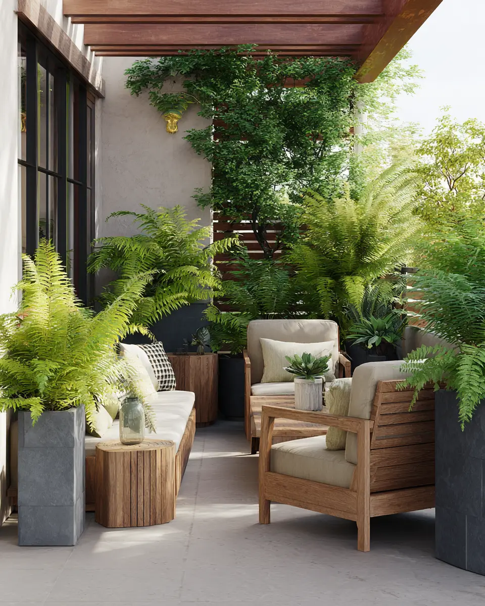Serene Mid-Century Modern Patio Decor Ideas