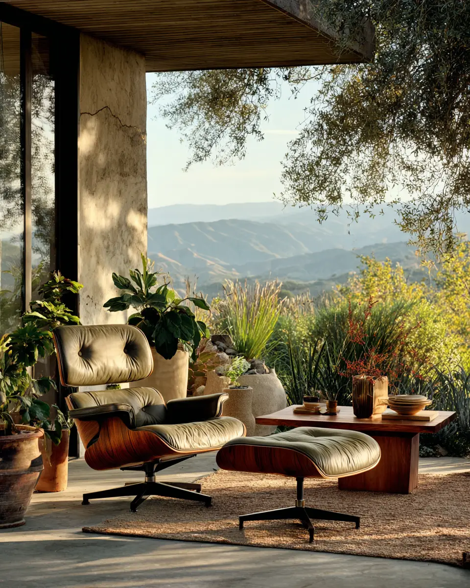 Serene Mid-Century Modern Patio Decor Ideas