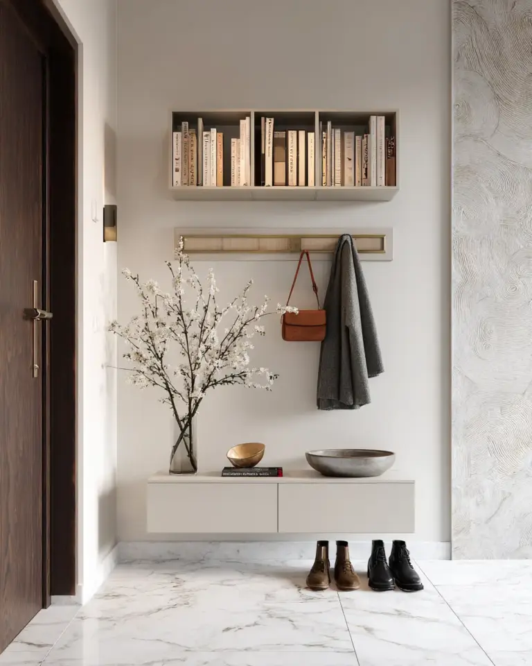 Serene Minimalist Entryway Decor Ideas - Featured