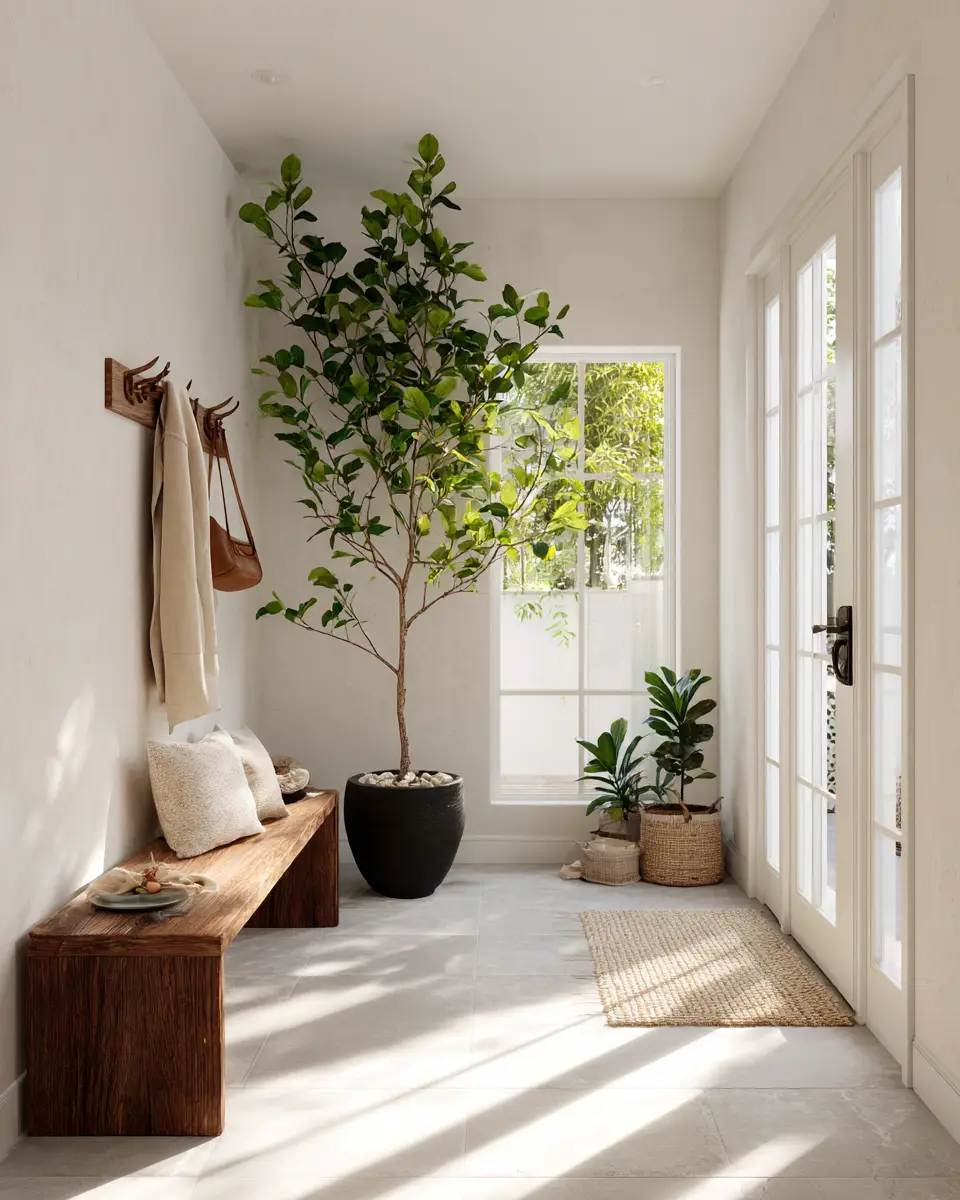 Serene Minimalist Entryway Decor Ideas