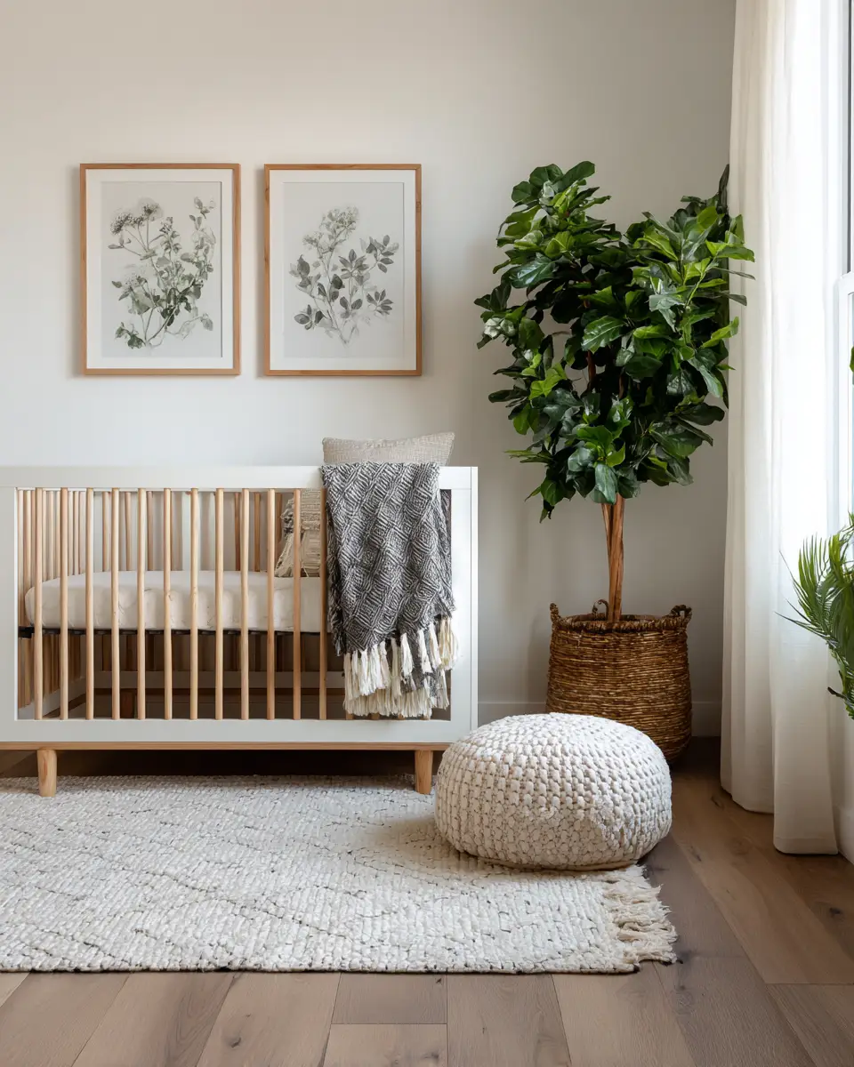Serene Modern Nursery Decor Ideas