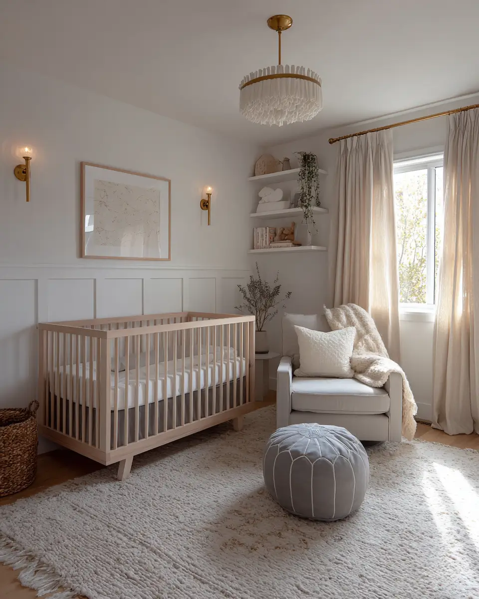 Serene Modern Nursery Decor Ideas