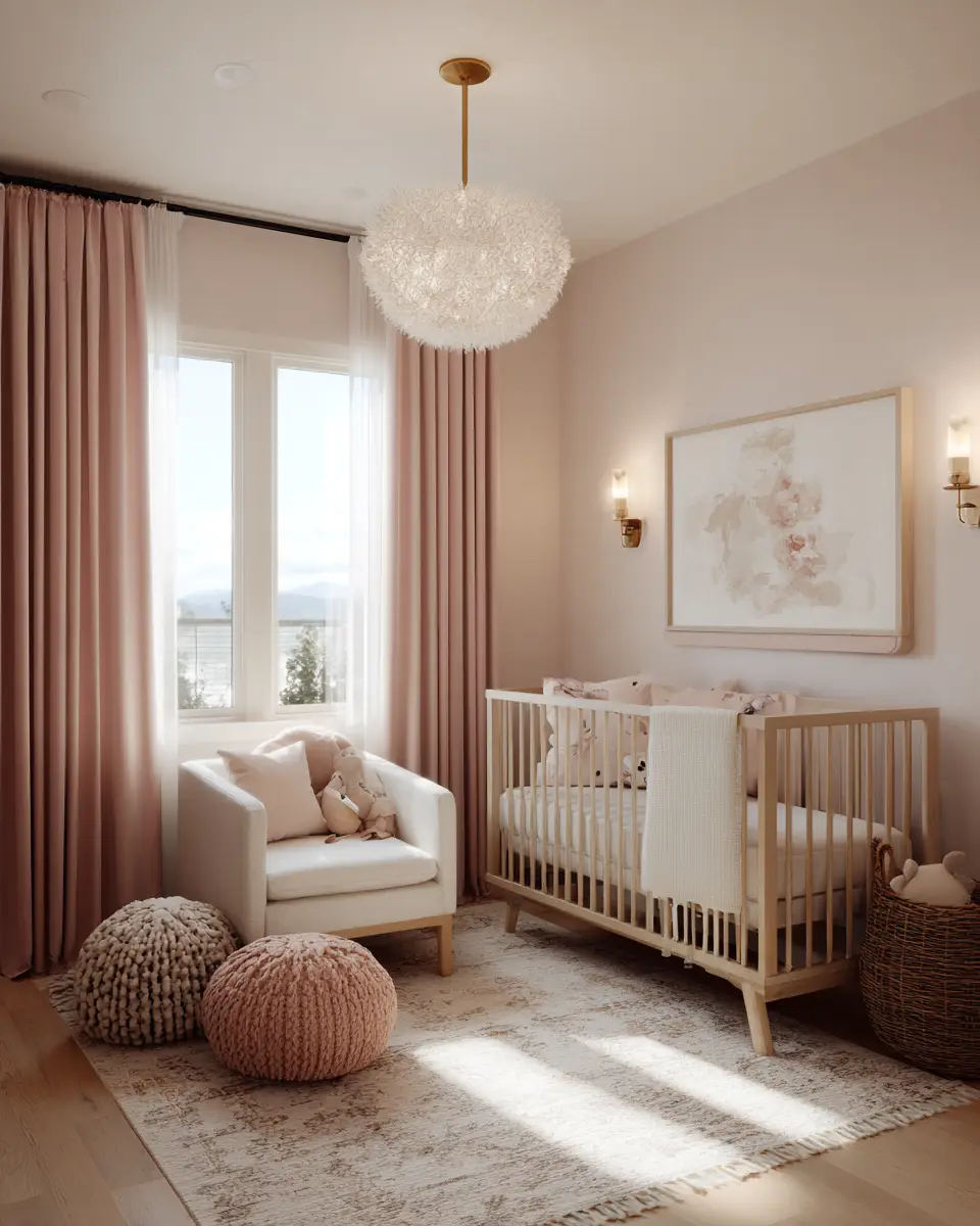 Serene Modern Nursery Decor Ideas