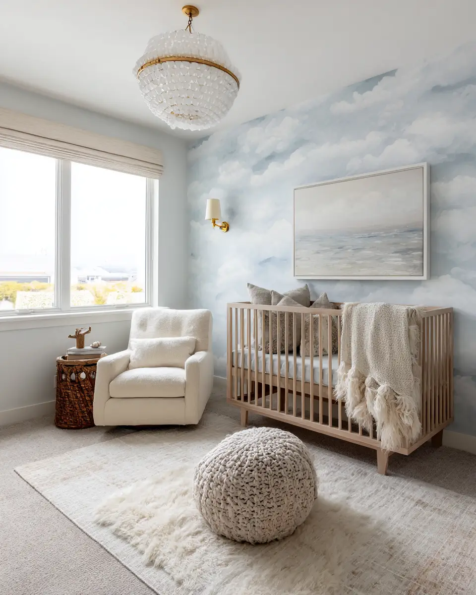 Serene Modern Nursery Decor Ideas
