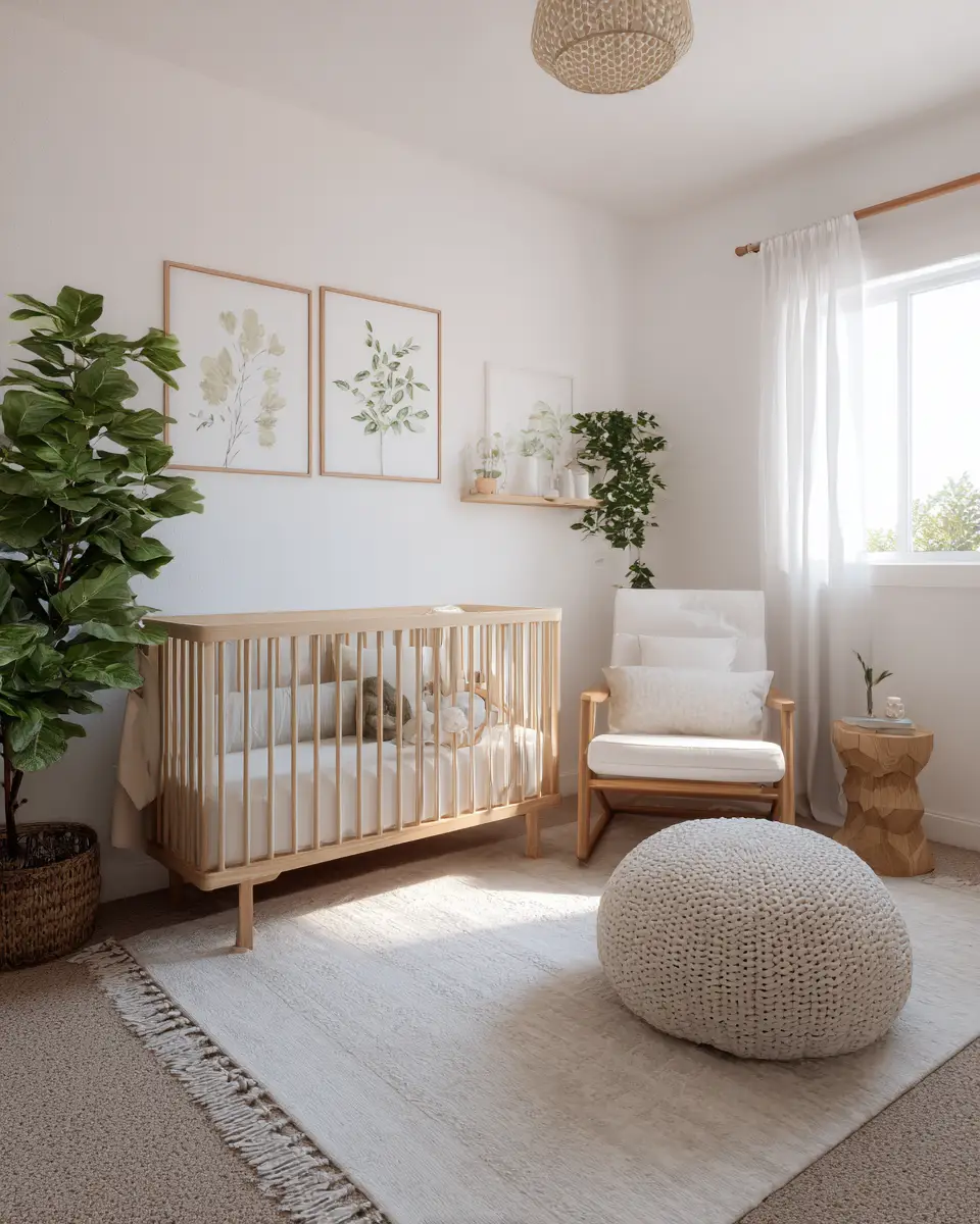 Serene Modern Nursery Decor Ideas