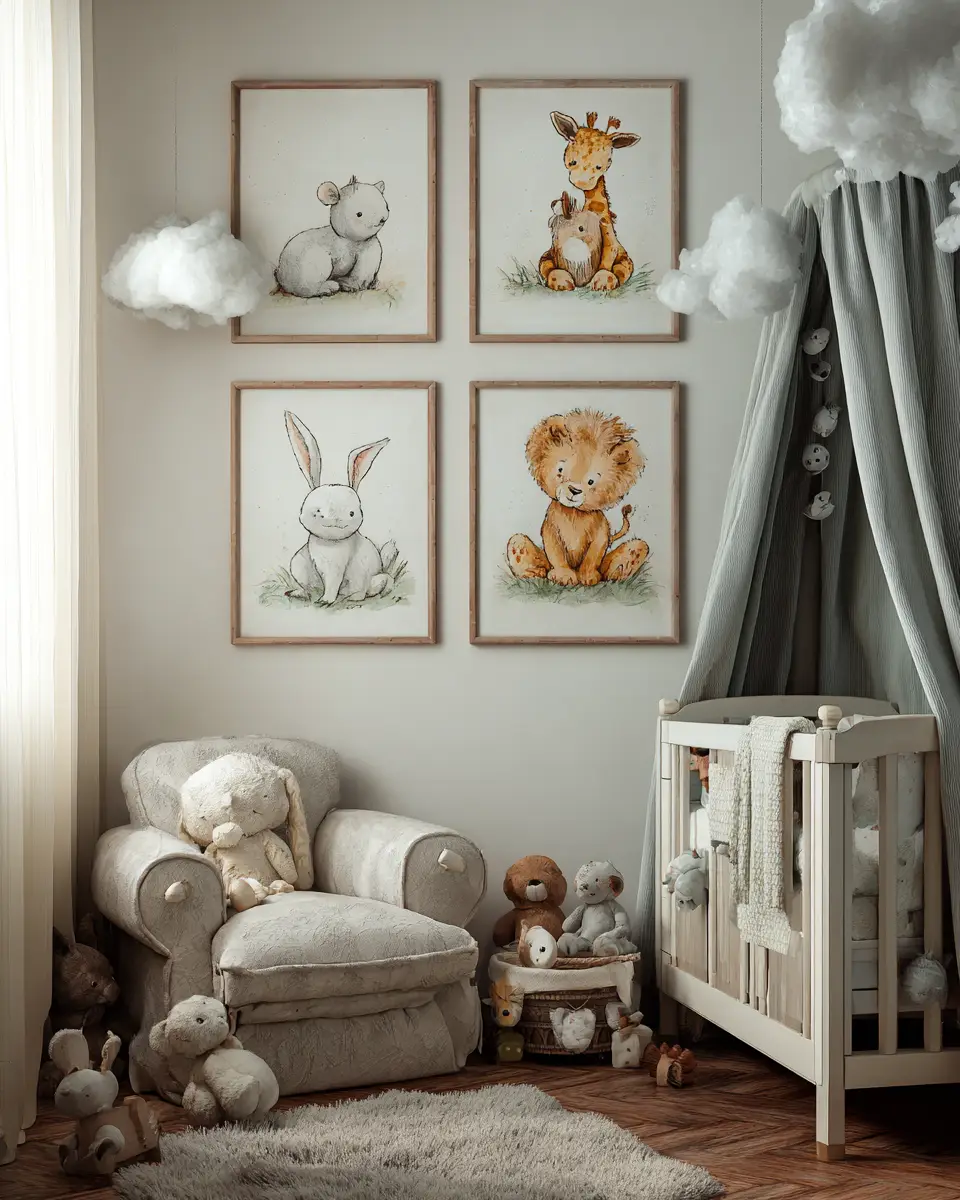 Serene Nursery Decor Ideas - Featured