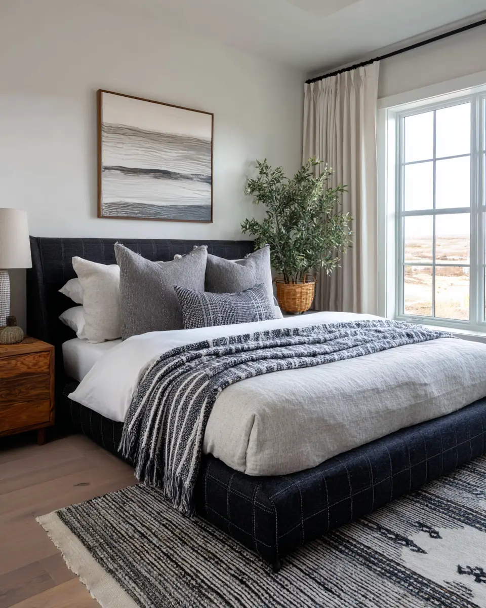 Serene Organic Modern Bedroom Decor Ideas