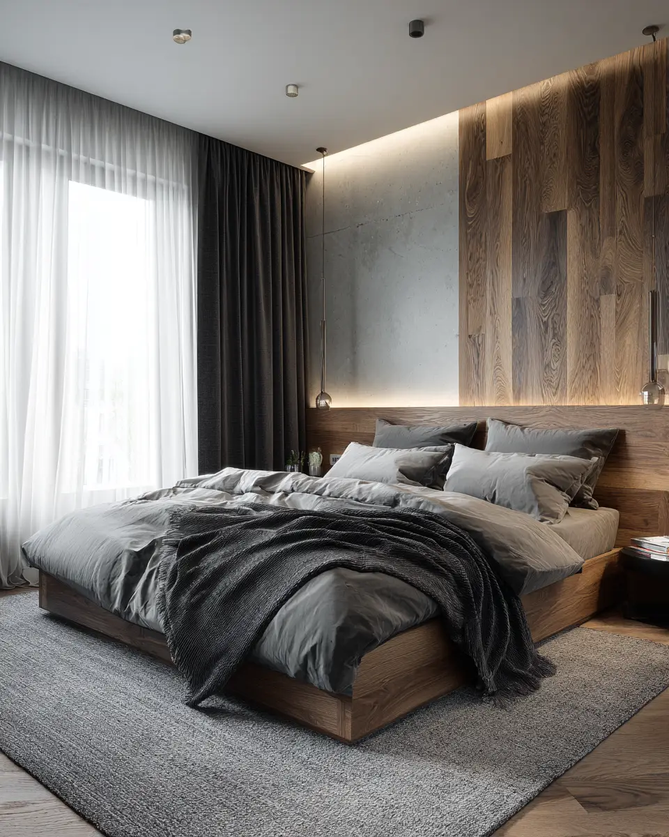 Serene Organic Modern Bedroom Decor Ideas