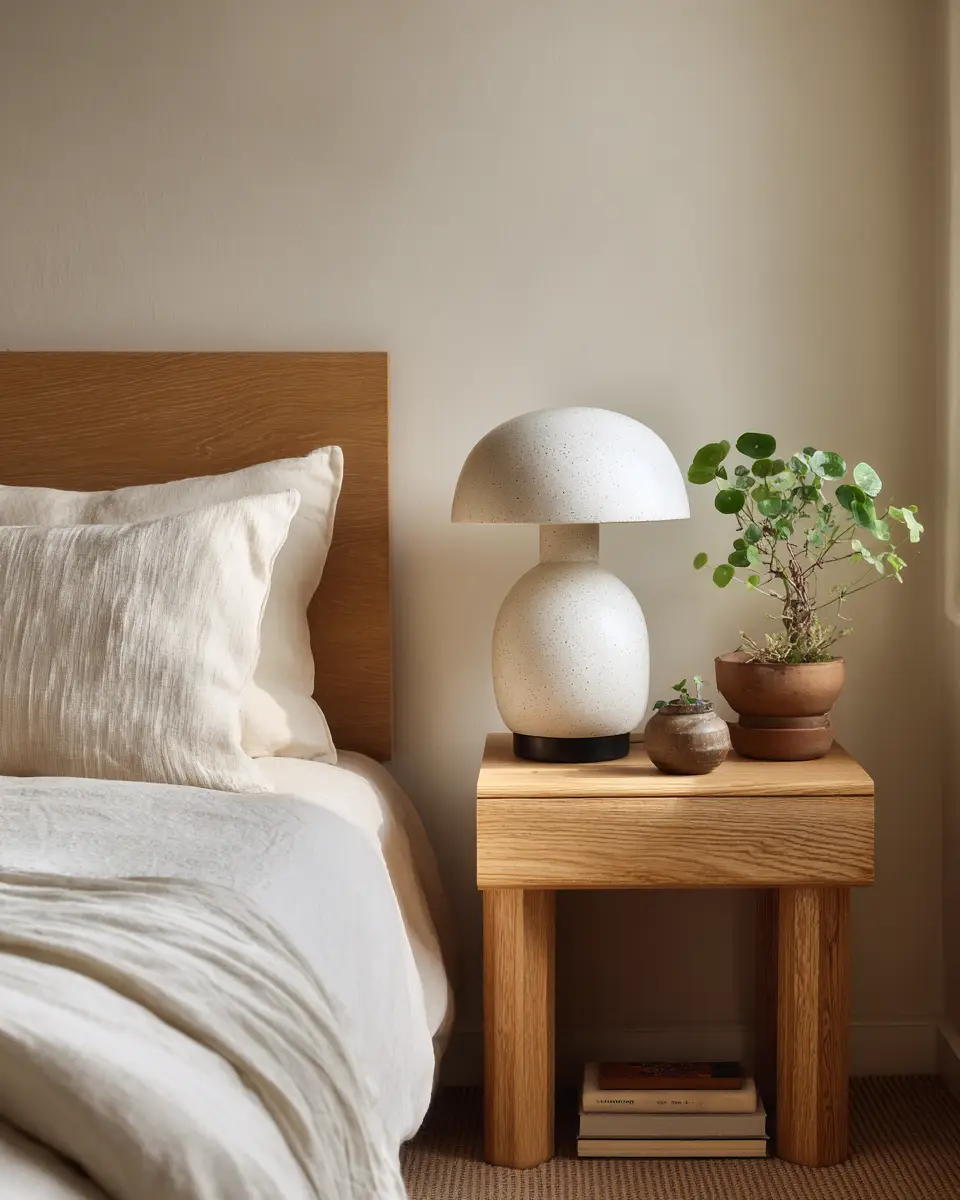 Serene Organic Modern Bedroom Decor Ideas