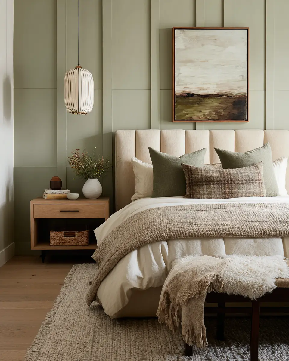 Serene Organic Modern Bedroom Decor Ideas