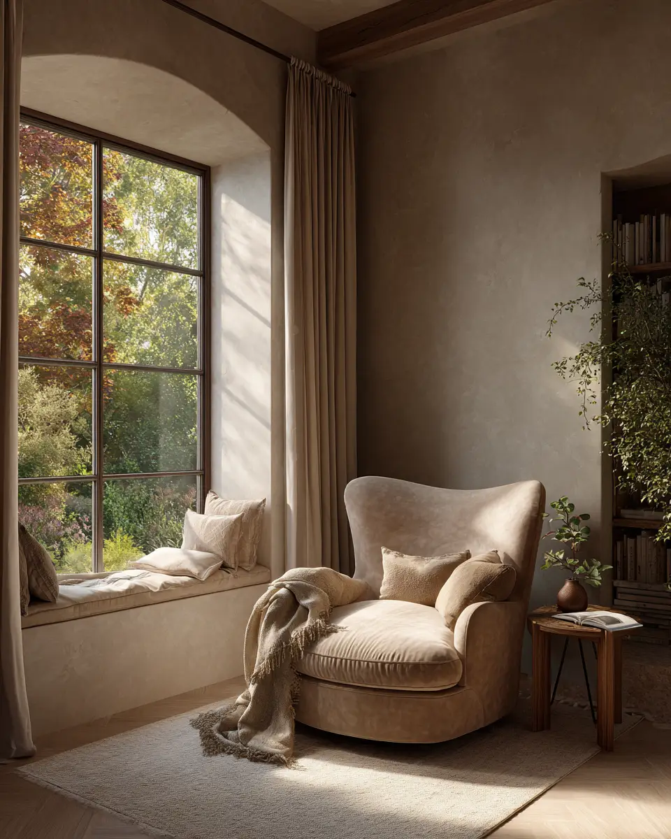 Serene Organic Modern Bedroom Decor Ideas