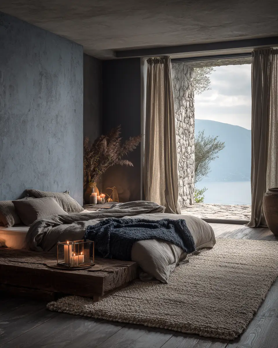 Serene Organic Modern Bedroom Decor Ideas